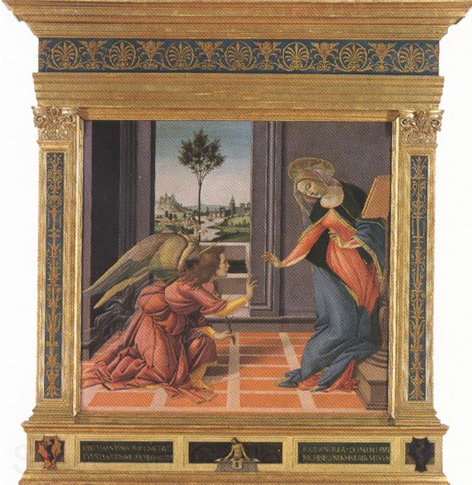 Sandro Botticelli Annunciation (mk36)